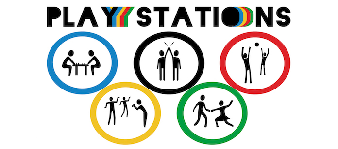 Play Stations is a team building program that can be played indoors or out.