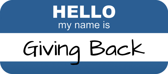 Hello My Name Is Giving Back Hello My Name Is Giving Back
