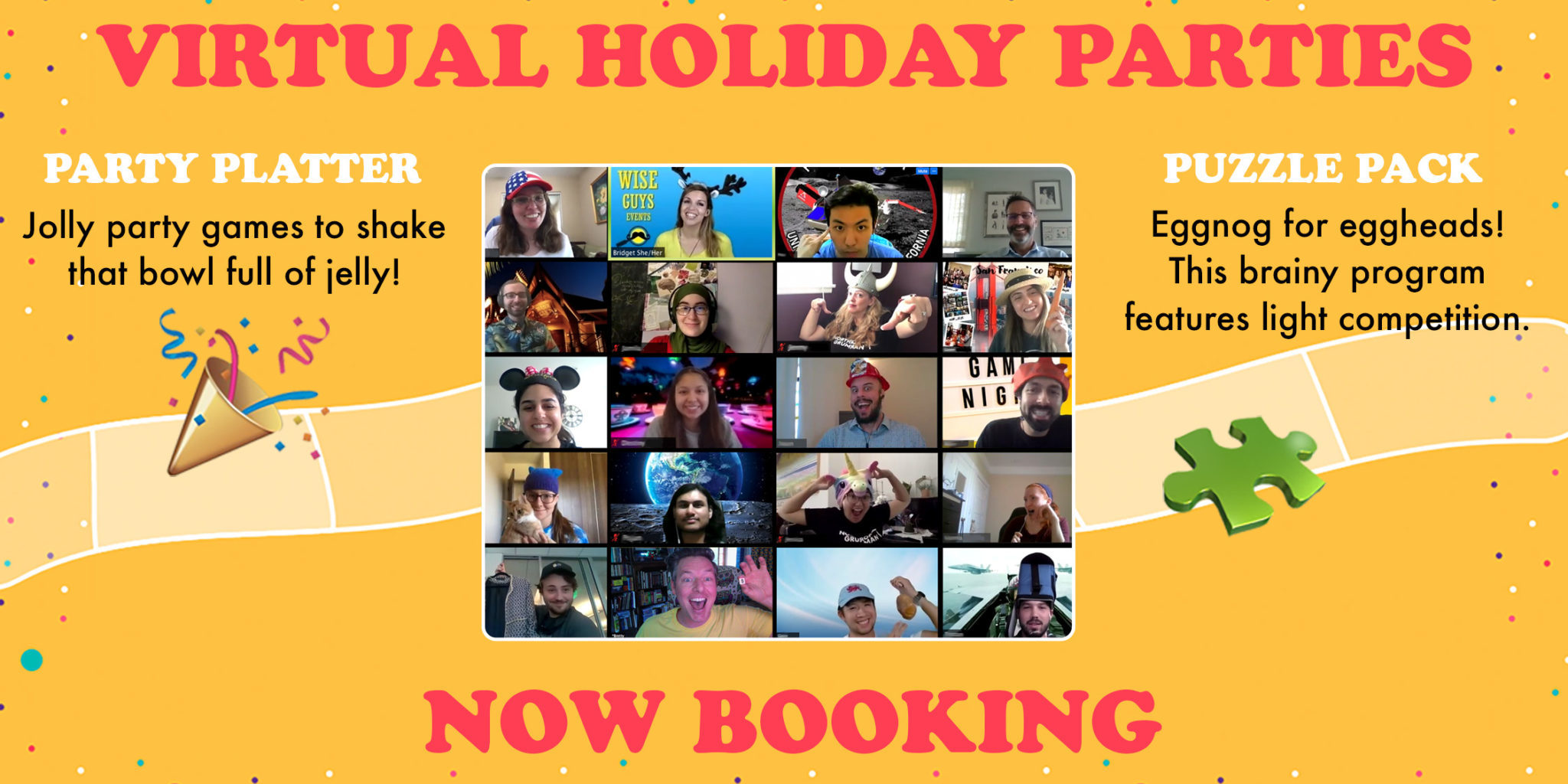 Zoom Holiday Party Planning for Remote Teams